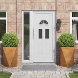 Cumpara ieftin Jardiniera 2 pcs Ruginit 50 x 50 x 75 cm