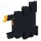 Stativ, DIN, pentru relee SNR, ST, 8 pini, SCHRACK - 2-1416100-0