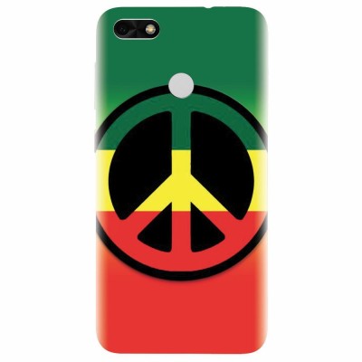 Husa silicon pentru Huawei Y6 Pro 2017, Peace foto