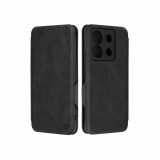 Cumpara ieftin Husa pentru Xiaomi Redmi Note 13 Pro / Poco X6 Pro Techsuit Safe Wallet Plus Negru, Piele Ecologica