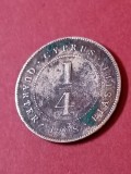 (extrem de rara) Quarter 1/4 piastre 1908,Tiraj=36.000. Discount de 10 % pentru comenzi de minimum 350 de lei., Europa