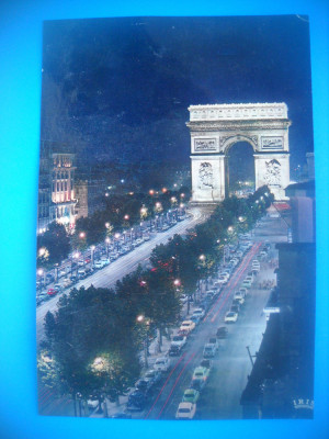 HOPCT 97595 ARCUL DE TRIUMF /CHAMPS ELYSEES - PARIS FRANTA -NECIRCULATA foto