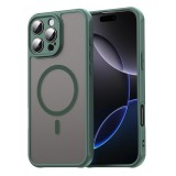 Husa iPhone 16 Pro Max Asteroid GSM HaloFrost II MagSafe, verde