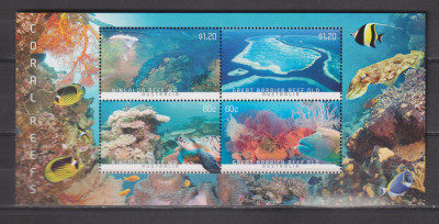 AUSTRALIA 2013 BARIERE DE CORALI MI. BL.172 MNH foto