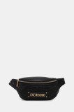 Love Moschino borsetă culoarea negru, JC4003PP0NLA0000