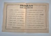 Program Circul Bernea Stagiunea 1957