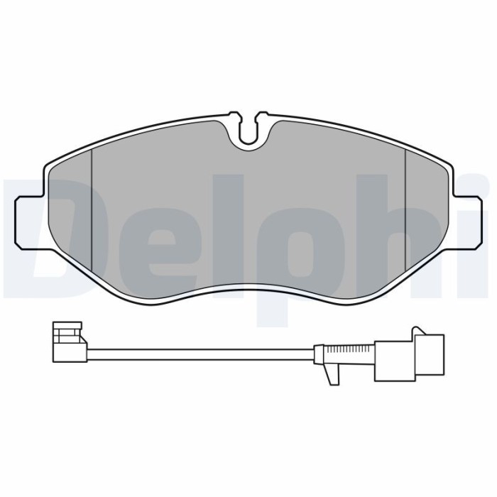 DELPHI LP3621 set placute frana,frana disc