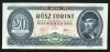 T363 UNGARIA BANCNOTA DE 20 FORINT 1969 GHEORGHE DOJA XF