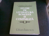 STUDII DE LITERATURA ROMANA SI COMPARATA - CHARLES DROUHET