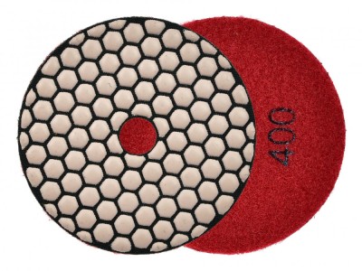 Disc pentru slefuirea uscata a gresiei, 100 mm, granulatie 400, Geko G78933 foto