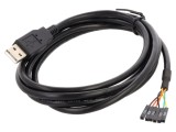 Cablu USB 2.0 DELOCK 83786 USB A 1pin x6 1,8m Negru 26AWG