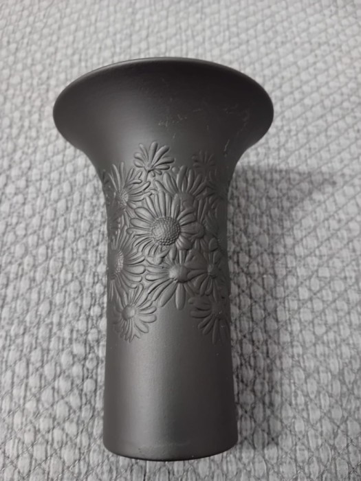 Vaza portelan negru Rosenthal