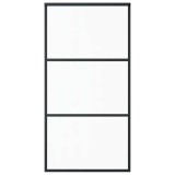 Cumpara ieftin Usa glisanta, negru, 102x205 cm, sticla ESG si aluminiu