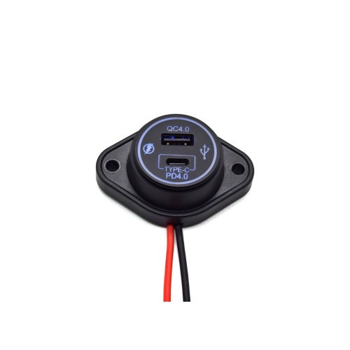 Mufa panou USB QC4.0 + PD QC4.0