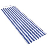 Saltea plaja pliabila din spuma EPE, cu maner si prindere, 180x60x1 cm, albastru cu dungi Household NewTrend