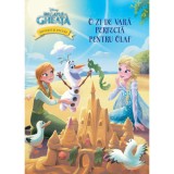 Set carte + jucarie: O zi de vara perfecta pentru Olaf + Jumbo activity set |, Litera