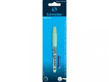 Blister stilou + rezerva cerneala pentru incepatori, model Schneider Zippi Vernil