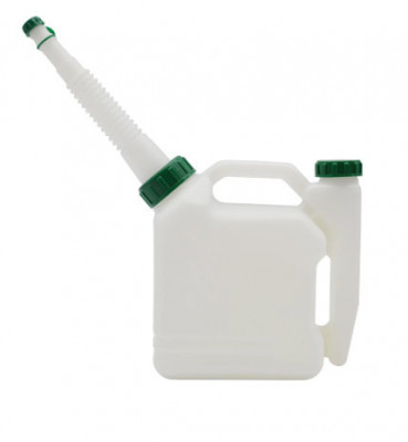 Canistra plastic pentru amestec ulei si benzina (1 L cu palnie) foto