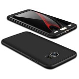 Husa 360 Full Cover GKK Neagra pentru Samsung Galaxy S7 Edge - Protectie Completa, Plastic, Bumper