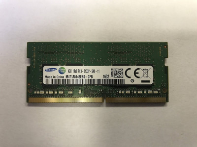 Memorie Ram 4GB DDR4 PC4-2133P Soddim Samsung M471A5143EB0-CPB foto