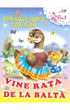 Din folclorul copiilor: Vine rata de la balta