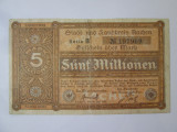 Germania 5000000 Mark 1923 Aachen