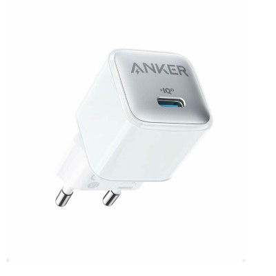 Incarcator priza tip-c, 20w, poweriq 3.0, anker 512, nano 3, white foto