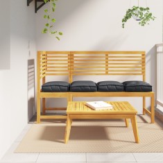 vidaXL Perne pentru Palete pentru Șezut 4 buc Negru 40x40x8 cm Fabrică Oxford