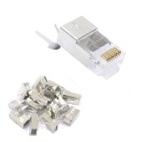 Set 10 Mufe RJ45 PNI Cat7 S/FTP Ecranate Metalic Viteza 10Gbps