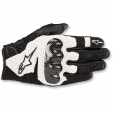 Cumpara ieftin Manusi Moto Alpinestars SMX-1 Air V2 Gloves, Negru/Alb, Small