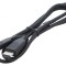 Cablu de conectare negru 1m