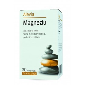 Magneziu Formula Citrat Alevia 30cpr foto