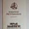 Scientific Programme MACRO&rsquo;83 &ndash; IUPAC, București, supliment, 1983
