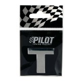Autocolant 3D crom Type-3 (28mm) litera - T Garage AutoRide
