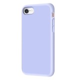 Husa compatibila cu apple iphone se 3 2022, camera ultra safe, interior cu microfibra, htpmag, lavander