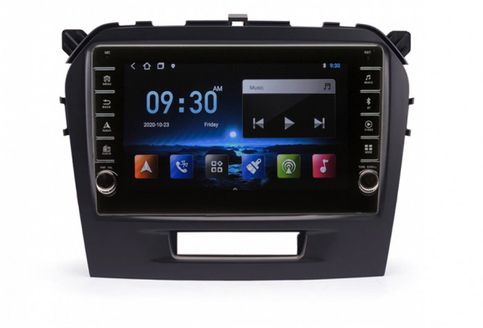 Navigatie Suzuki Grand Vitara Gen 4 Dupa 2014+ AUTONAV PLUS Android GPS Dedicata, Model PRO 16GB Stocare, 1GB DDR3 RAM, Display 8&quot;, WiFi, 2 x USB, Blu