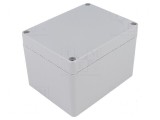 Carcasă universală ABS gri &icirc;nchis IP65 90mm x 115mm x 80mm