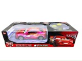Masinuta Cars Fulger McQueen cu telecomanda 27 MHz 1:16 lumini si drift