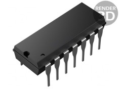 Convertor U/I I/U Transmiter Buclă de Curent 20mA DIP14 XTR105P