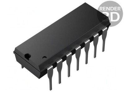 Microcontroler DIP14 I2C/JTAG/SPI 1,8-3,6VDC foto