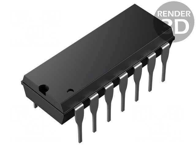 Microcontroler DIP14 I2C/JTAG/SPI 1,8-3,6VDC