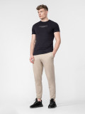 Pantaloni jogger de molton pentru bărbați din materiale reciclate, 4F Sportswear