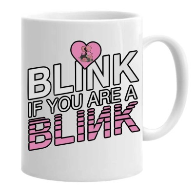 Cana alba personalizata blackpink kpop blinks, INOVATIX&amp;reg;. 330 ml foto