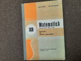 Matematica: Manual pentru clasa a 12-a - Nicu Boboc, Ion Colojoara 26/3