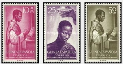 Guinea Spaniola 1955 - Apostolic Prefecture Fernando Poo, serie foto