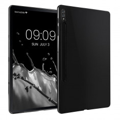 Husa pentru Samsung Galaxy Tab S7 Plus, Silicon, Negru, 52923.01