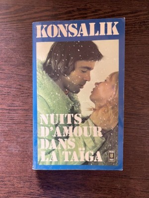Konsalik Nuits d Amour Dans la Taiga foto