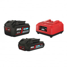 Set incarcator si acumulator Keep Cool SKIL 3114 BA Li-Ion 20V Max 2.0 Ah + 4.0 Ah