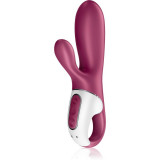 Satisfyer HOT BUNNY CONNECT APP vibrator cu stimularea clitorisului Violet 17,3 cm