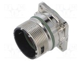 Carcasă pentru conectori M23 filet exterior LAPP, montare pe panou, flanșă 4 orificii